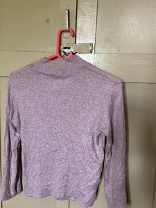 Mauve Knit Top