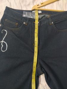 Spiegel Jeans Embellished Dark Wa