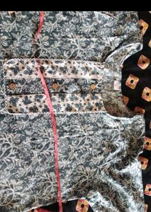 ✨Floral Print Kurta Plazo Set✨