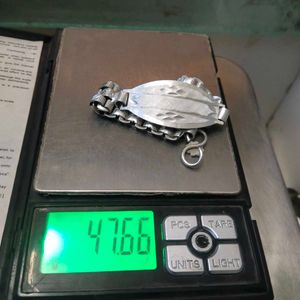 97 Pure Silver Heavy &amp; Unique Handcrafted Bracelet