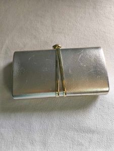 Vintage Silver Clutch