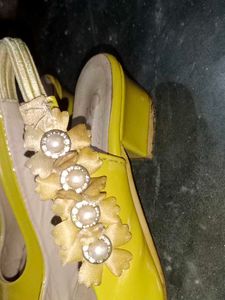 Yellow Footwear