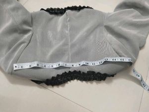 Crop Blazer Pullover Sleeves