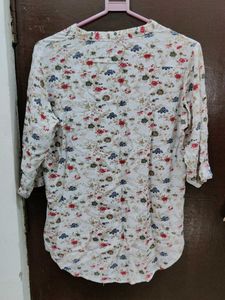 Floral Print Blouse