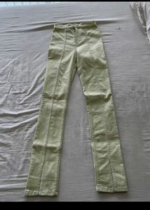 Zara hem cut denim pants