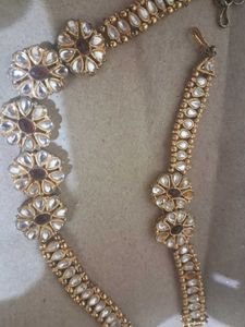 🌟 Bridal-Style Kundan Jewelry Set –