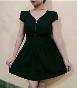 Korean Black Skater Dress✨💕