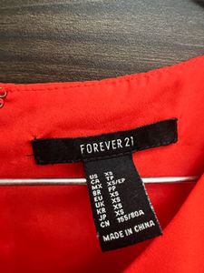 Red Shift Dress