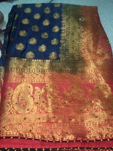 New Saree With Blouse.