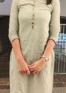 Zudio Green Button-Up Top