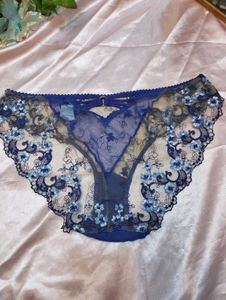 Blue Floral Lace Panties💥