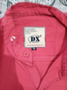 Red Casual Shirt