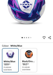 Nivia Stitched Football