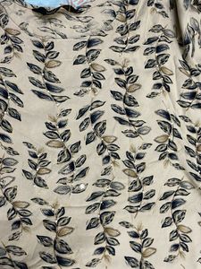Leaf Print Kurta