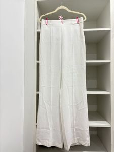 Zara White Trousers
