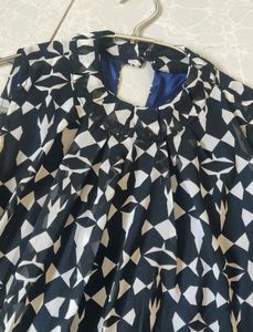 Abstract Print : Mini Party Wear Dress 😍