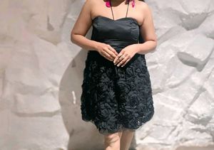 Black Sexy Tube Dress