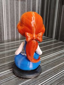 Belle disney princess 3d printed and hand pai