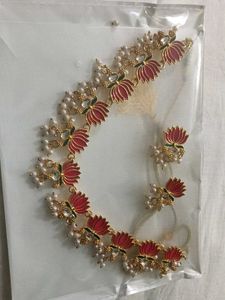 Lotus Pearl Necklace