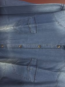 Vintage Denim Western Shirt