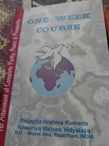 One Week Course Book - Spirituality & Self-Improve