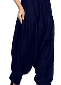 Comfy Navy Blue Harem Pants