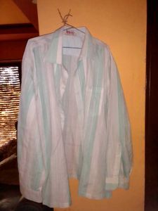 Cotton Button-Down Shirt - Hand stitched