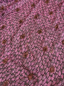 Pink Embroidered saree