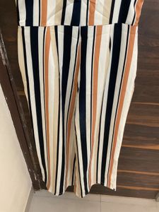 SHEIN Striped Jumpsuit