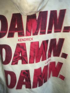 H&amp;M HOODIE NO FLAWS GREEN COLOUR KENDRICK LAMAR