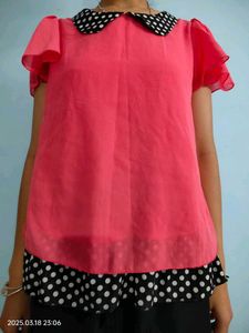 Cute Polkadot Top