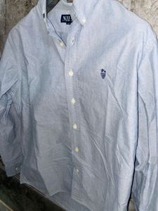 Light Blue Button-Down Shirt