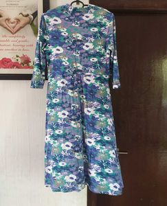 Floral Print Midi Dress