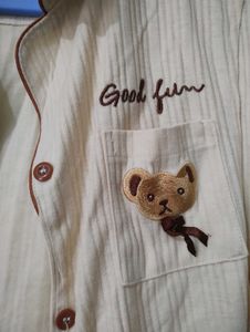 Pinterest Coded Cute Bear Pajama Set