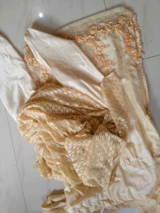 Elegant Fabric Set Kurti Pajama And Chunni