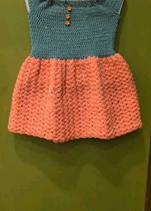 Handmade Crochet Baby Dress