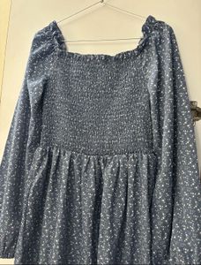 Urbanic Blue Floral Dress