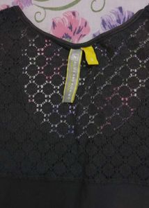 Black Sleeveless Tank Top