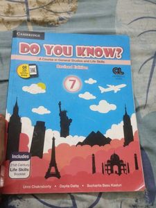 Cambridge 'Do You Know?' Textbook - Grade 7