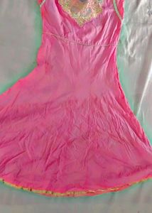 Pink Embroidered Top