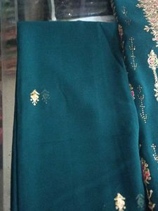 Elegant Teal Embroidered Salwar Kameez