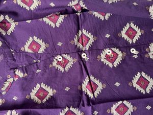 Westside Purple Printed Top