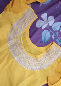 Yellow Kurti