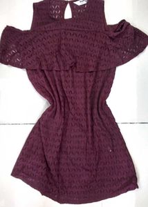 Cold Shoulder Dress