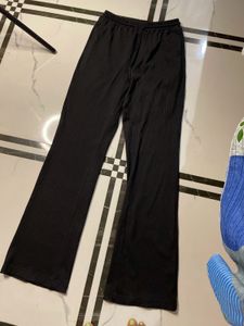 Bellbottom Black Trouser