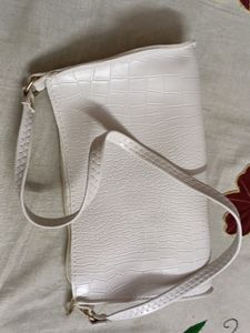 White Sling Bag