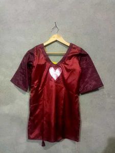 Red Heart Kurta