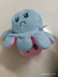 Pink And Blue Duo Octopus Soft Toy