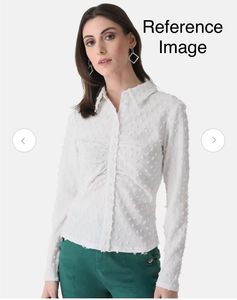 Elegant White Top-L