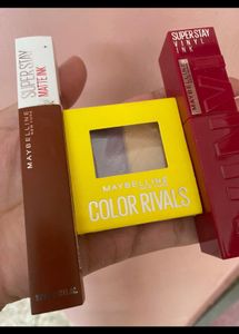 Maybelline Lipstick &amp; Eyeshadow Combo